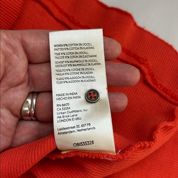 Anthropologie Pilcro Bella Henley Puff Sleeve Top - Picture 8 of 15